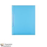کلیر بوک پاپکو (PAPCO) 80 برگ شفاف کد A4-80T رنگبندی ( فیروزه ای - نارنجی روشن-فسفری- بنفش - صورتی )