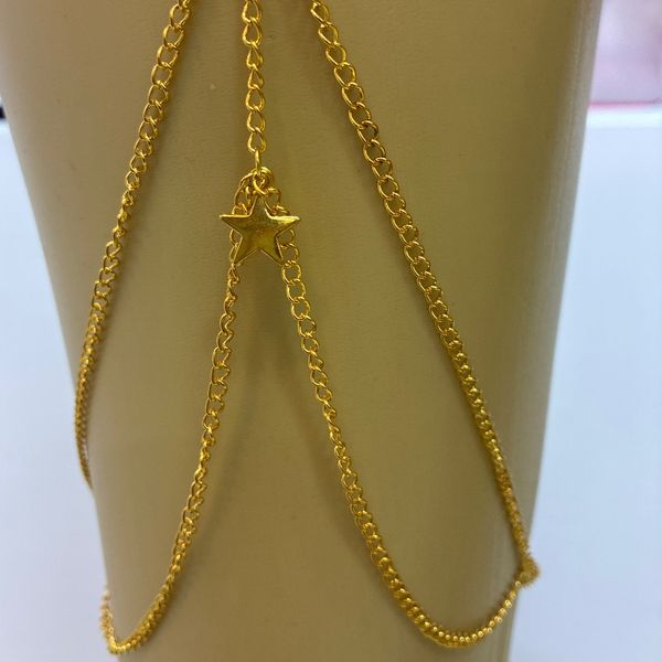 زنجیر دور ران پا طرح ستاره