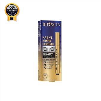 سرم تقویت ابرو و مژه بیوکسین Bioxcin اورجینال حاوی کلاژن و هیالورونیک اسید