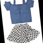 ست تاپ و دامن توپی