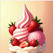 پرده ابمیوه و بستنی