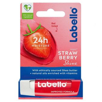 بالم مرطوب کننده لب طعم توت فرنگی Strawberry Shine لبلو حجم 4.8 گرم