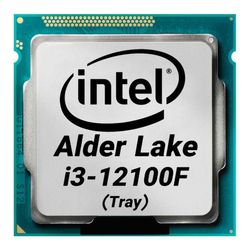 سی پی یو بدون باکس اینتل مدل cpu intel core i3 12100f