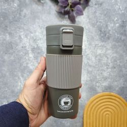 تراول ماگ دور سیلیکونی 350 طوسی