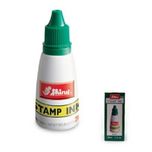 جوهر استامپ شاینی ( Shiny ) مدل 64-S-61-62-63  حجم 28 میلی لیتر  رنگبندی ( آبی - مشکی - سبز - قرمز - بنفش )