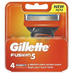 تیغ یدک خودتراش ژیلت Gillette مدل FUSION 5 تعداد 4 عددی