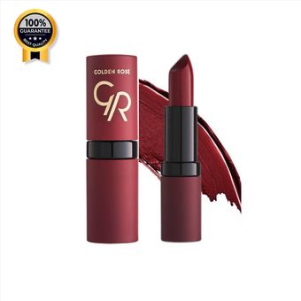 رژلب جامد مات ولوت گلدن رز اورجینال در رنگبندی