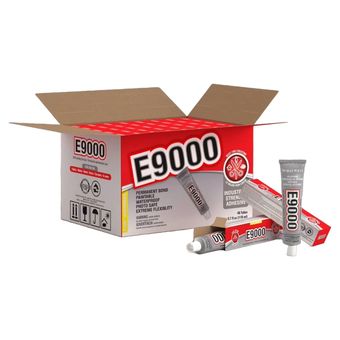 چسب مایع قوی E9000 کارتن 40 عددی