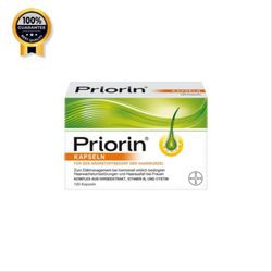 قرص پریورین Priorin اورجینال ضدریزش هورمونی و ارثی 120 عددی