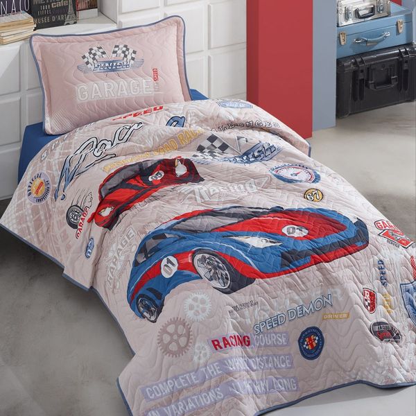 روتختی پنبه دوزی کلسی طرح Garage