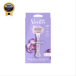 ست تیغ اصلاح ونوس ژیلت Gillette اورجینال مدل کامفورت گلاید با 2تیغ یدک ژیلت Gillette Venus Comfort Glide Breeze Shaving Blade