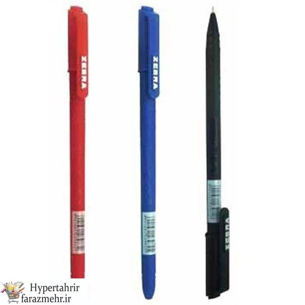 خودکار زبرا (Zebra) مدل Z-1 S رنگبندی ( آبی - قرمز - مشکی )