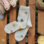 جوراب ساقدار موهر زنانه طرح توپ توپی برند COCO & HANA