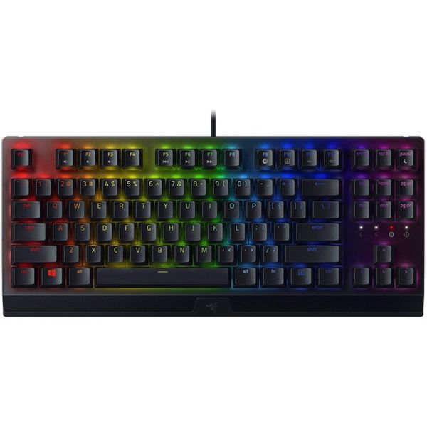 کیبورد باسیم ریزر مدل Razer BlackWidow V3 Tenkeyless Green switch