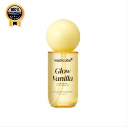 میست وانیلی مو و بدن مدی کیوب اورجینال Glow vanilla خوشبو کننده و روشن کننده حجم 100 میل