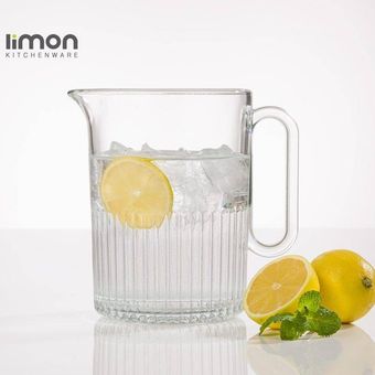 پارچ شیشه ای یک لیتری لیمون