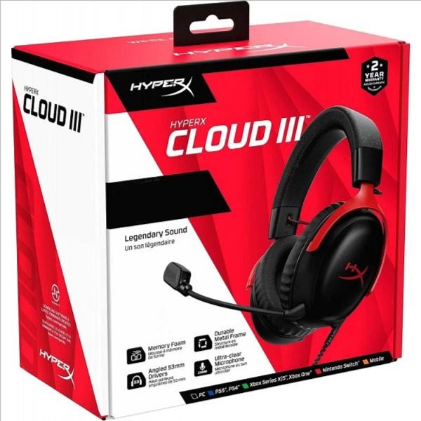 Headset Gaming HyperX Cloud III