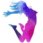 استیکر حرارتی پارچه و لباس طرح بنفش