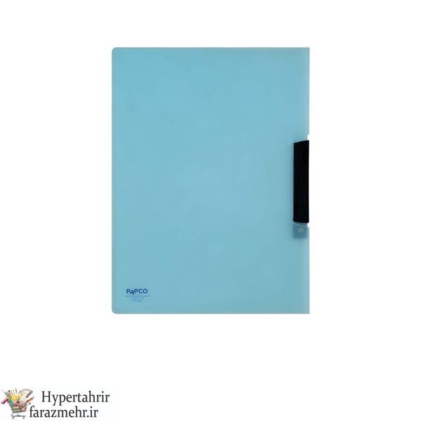 کلیپ فایل پاپکو ( Papco)  کد 101 A4 رنگبندی (بی رنگ-قرمز-نارنجی-دودی-زرد-سبز-فسفری-فیروزه ای -آبی-بنفش-سرخابی-صورتی)