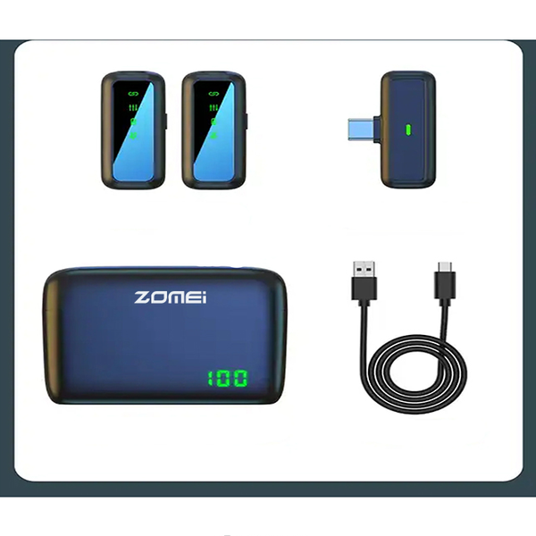 میکروفون بی سیم دو کاناله Zomei Type C