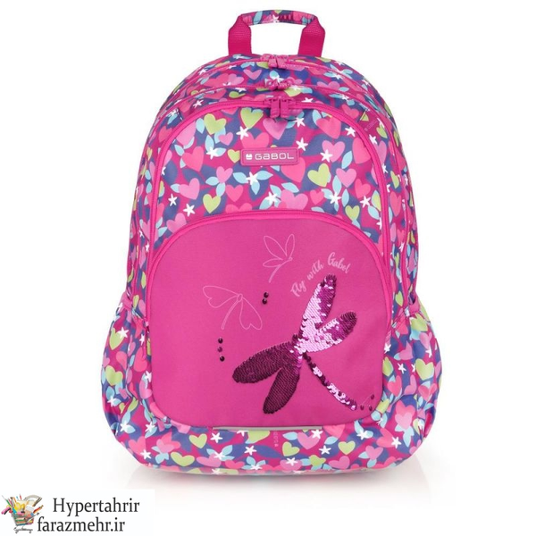 کیف کوله گابل سایز بزرگ مدل( -Climb-WINGS-Icon-Confetti-Road-Virtual-Tisas-Sticker-Training-Ball-Skull-Sprint )