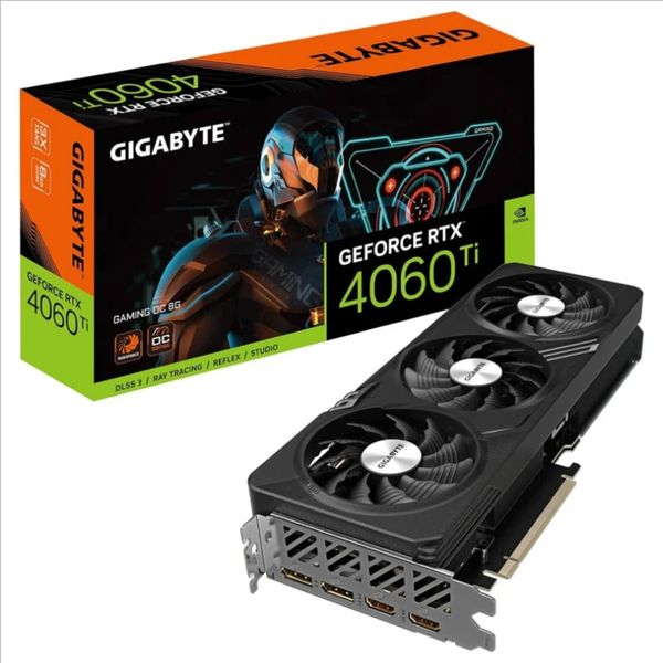 کارت گرافیک گیگابایت مدل GeForce RTX 4060 Ti GAMING OC 8G VGA GV-N406TGAMING OC-8GD