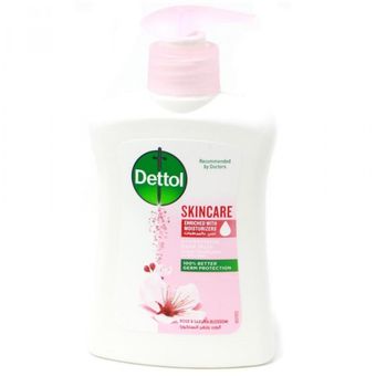 مایع دستشویی آنتی باکتریال دتول Dettol مدل Skincare حجم 200 میل