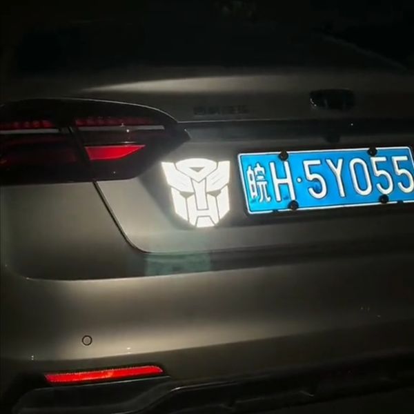شبرنگ شیشه خودرو ونگارد طرح ترنسفورمرز کد GH021