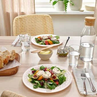 بشقاب غذاخوری ایکیا مدل PARADISISK بسته 4 عددی