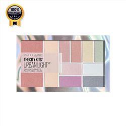 پالت چشم و گونه میبلین Maybelline اورجینال 10 رنگ The City Kits Eye Cheek Palette Urban Light