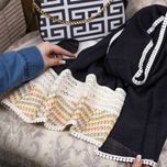 شال مجلسی خرجکار جناغی