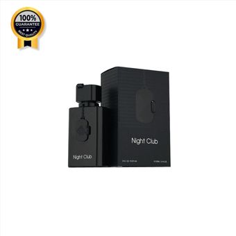 ادکلن مردانه نایت کلاب فرگرانس ورد Fragrance World رایحه کلاب د نویت اینتنس آرماف حجم 100 میل