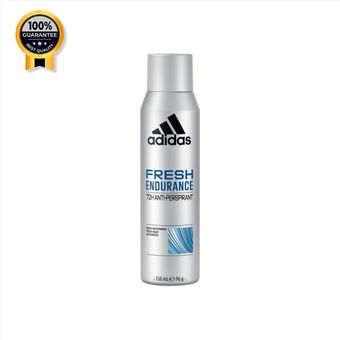 اسپری بدن مردانه آدیداس adidas اورجینال مدل Fresh endurance ماندگاری 72 ساعته