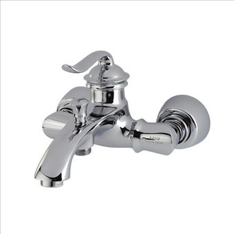 شیر حمام کسری مدل دانوب کروم