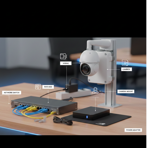 جانبی دوربین مداربسته