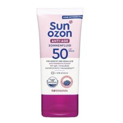 کرم ضد آفتاب فلوئیدی سان اوزون مدل Anti Age با SPF 50، حجم 50 میلی لیتر