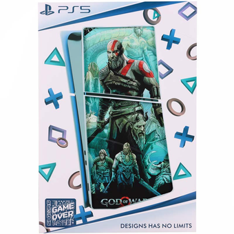 اسکین پلی استیشن 5 اسلیم طرح God Of War کد 2