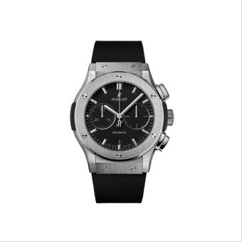 ساعت مچی هابلوت مردانه مدل بیگ بنگ سیلور بند رابر کرنوگراف HUBLOT BIGBANG 1414