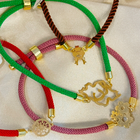 دستبند ابریشمی