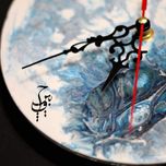 ساعت رزینی آبستره آسمان