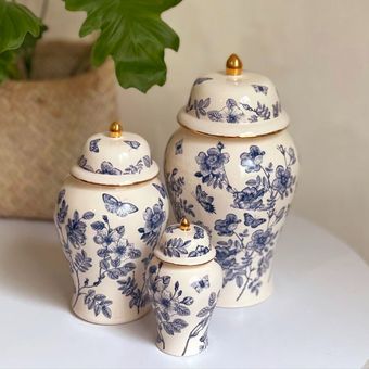 ست جینجر جار سرامیکی
