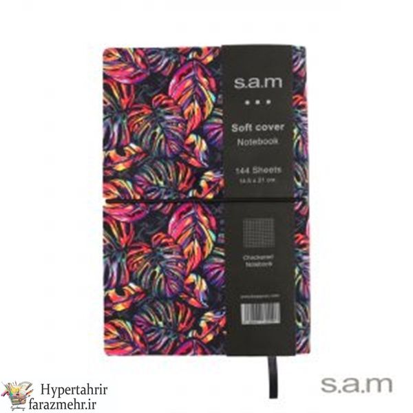 دفتر یادداشت سام( Sam) دنزو سایز وزیری کشدار 144 برگ در طرح های (پارچه ای -چرمی کلاسیک-پاستلی )