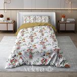 سرویس روتختی پارچه ترک برند ولارا طرح گل‌وگیاه کد R 321