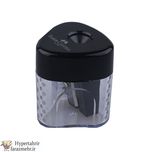تراش فابر کاستل (Faber-Castell) مدل  گریپ کد 183405-183401 رنگبندی (مشکی- قرمز- آبی-فیروزه ای - فسفری- بنفش )