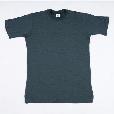 تیشرت یقه گرد حصیری سبز