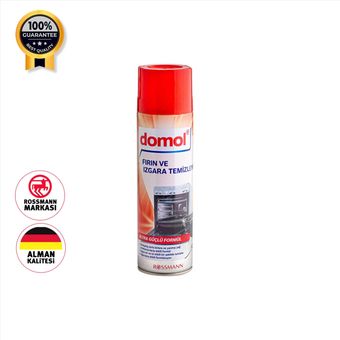 فوم تمیز کننده فر و گریل دومول Domol اورجینال پاک کننده قوی چربی گاز حجم 500 میل