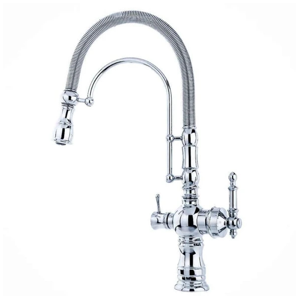 شیر ظرفشویی تصفیه دار اسناپل مدل بیزانس با کارتریج سرامیکی و فنر استیل ضدزنگ