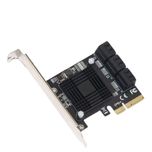 کارت 6 پورت PCI-e به SATA III مدل LT806