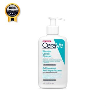 ژل شستشو ضد لک و جوش سراوی Cerave اورجینال Blemish control cleanser حجم 236 میل