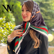 روسرى ابريشم توييل قواره ١٠٠